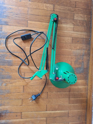 Architectural desk lamp in unique color in excellent condition