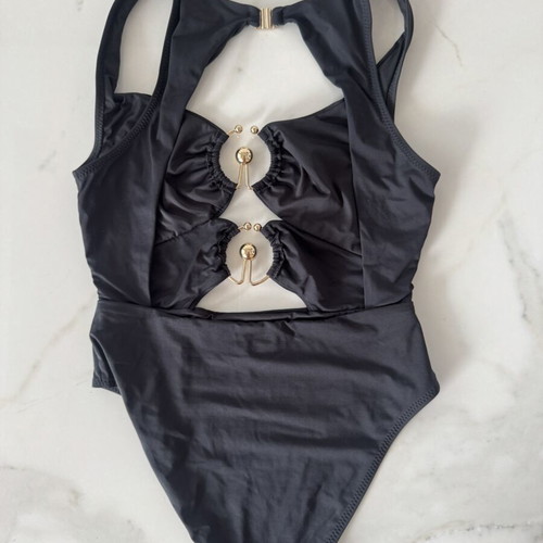 Maaboo bodysuit size S black like new