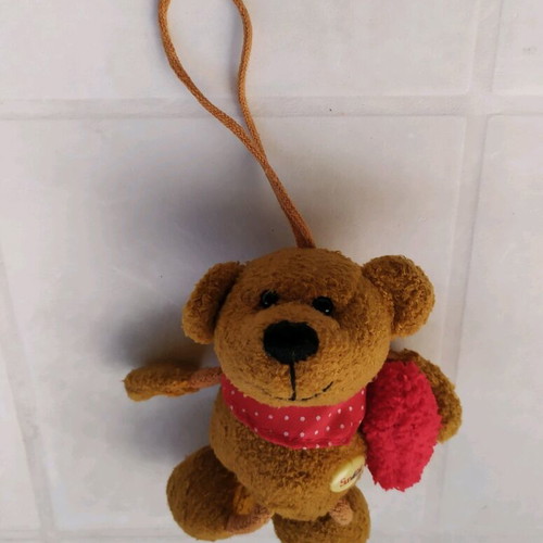 Plush keychain like new