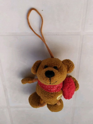 Plush keychain like new