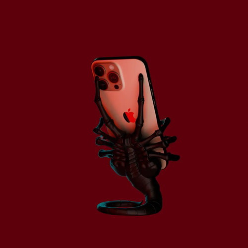 Alien Facehugger Phone Holder new