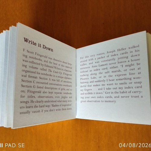 The Writer's Block book like new, English