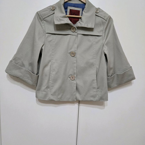 Silvian Heach cropped cotton jacket like new, spring/autumn, size S/M