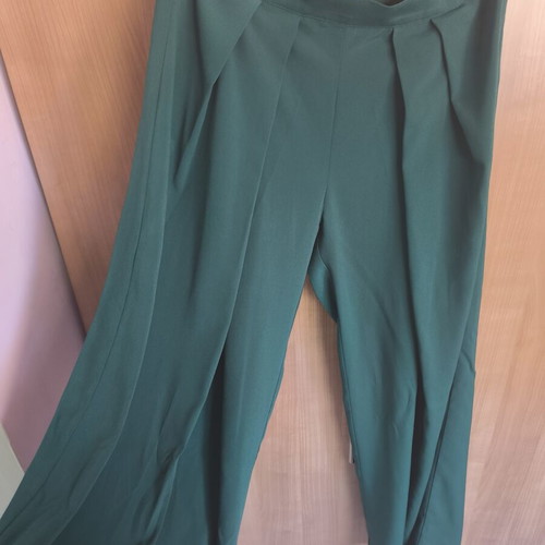 Moutaki summer pants like new, green cypress, size M