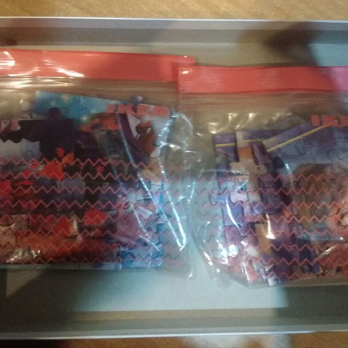 Frozen puzzle 2x60 pieces used
