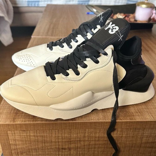 Adidas Y-3 Kaiwa new sneakers black and beige size 44
