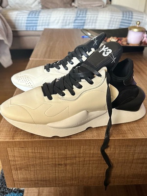 Adidas Y-3 Kaiwa new sneakers black and beige size 44