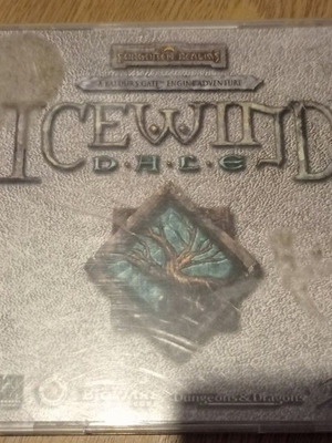 Icewind Dale Forgotten Realms PC game like new, vintage adventure