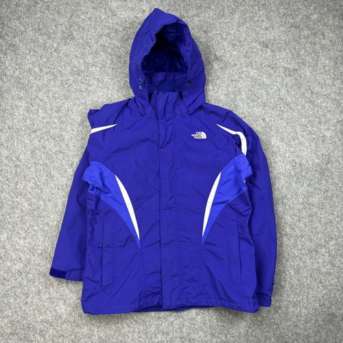 The North Face HyVent Jacket women's large blue used