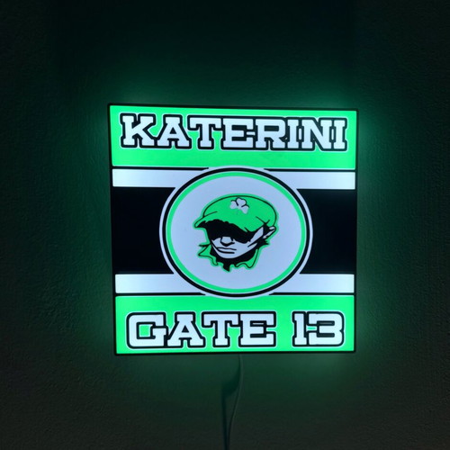 Led Gate 13 Panathinaikos Katerini lamp like new