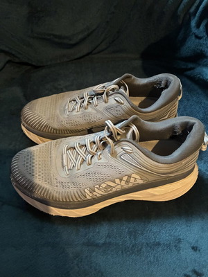 Αθλητικά παπούτσια Hoka One One μεταχειρισμένα, μέγεθος 44, γκρι