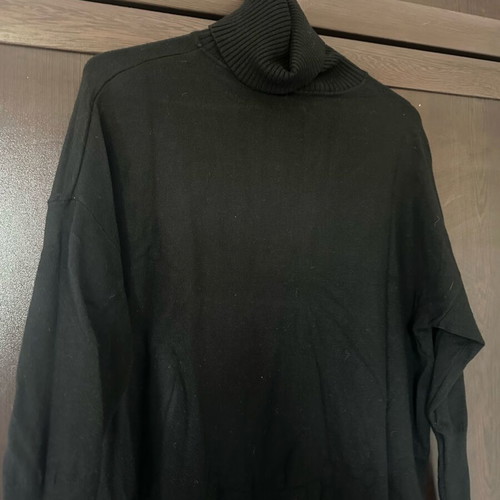 Vero Moda wool dress new, loose black turtleneck