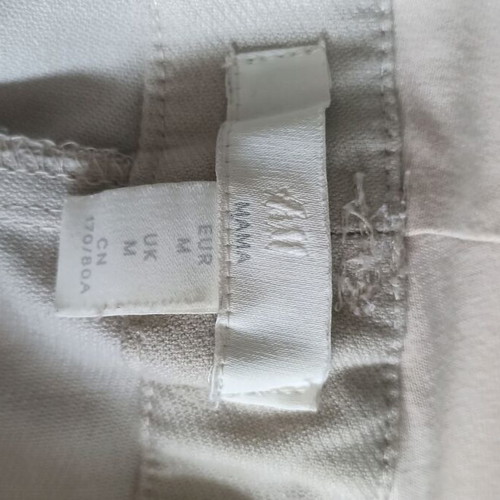 Maternity pants beige medium H&M like new