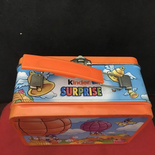 Kinder metal lunchbox for daycare used