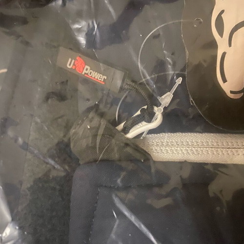 U.Power work jacket with hood new, dark blue, size M