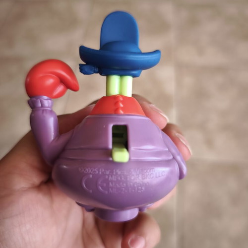 Mr. Crabs SpongeBob SquarePants collectible figure 2025 Burger King