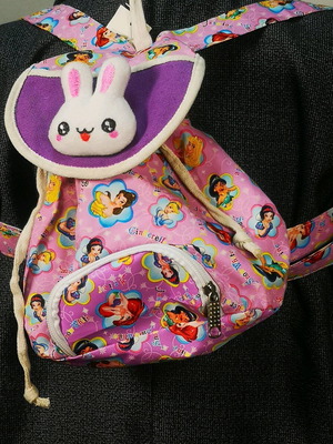 Children's backpack new pink multicolor