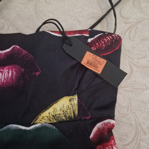 Miss Sixty women's dress new with tags, size S, pop-art lip print