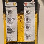 Match program AEK vs Lille 01.11.2006 used