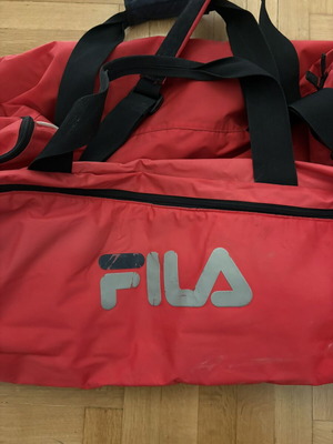 Σακίδιο Fila μεταχειρισμένο, μεγάλο, κόκκινο