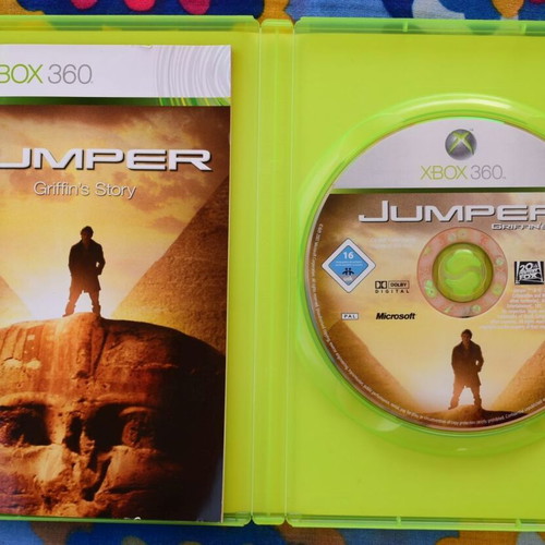 Jumper: Griffin's Story Xbox 360 game like new, action-adventure