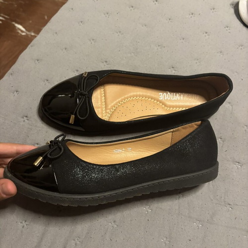 Ballerina shoes size 38, black