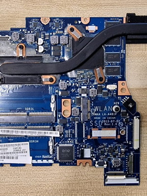 Toshiba LA-A481P motherboard like new with Intel Core i5-4200u and Nvidia Geforce Gt740m 2GB