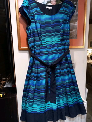 Per Una dress Marks & Spencer blue like new, size 48