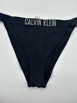 Calvin Klein women's bikini bottom used, black, size L