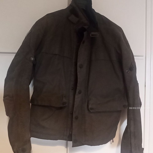 Dainese men's motorcycle jacket khaki like new, size 48