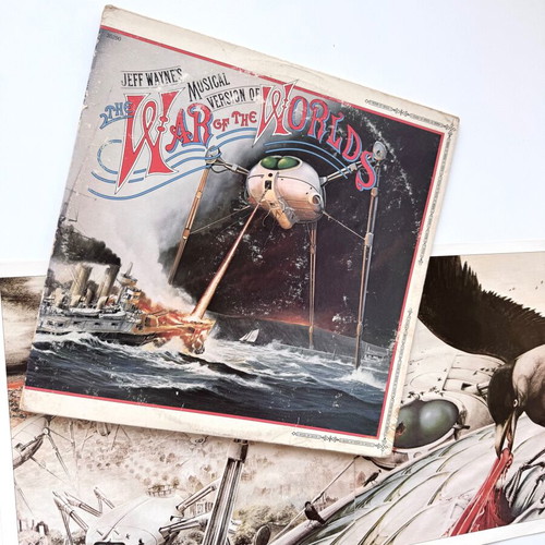 The War Of The Worlds Jeff Wayne's Musical Version 2xLP used