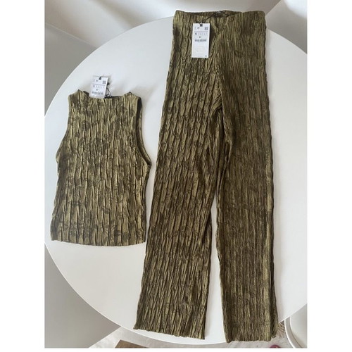 Zara set blouse and pants new with tag, size small