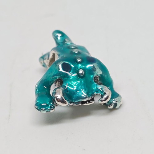 Disney Pixar Sulley Charm S925 Silver with Enamel, like new