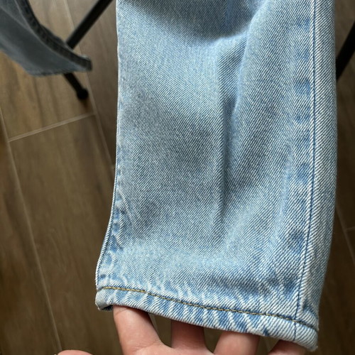 Levi's high loose taper jeans size 23, blue