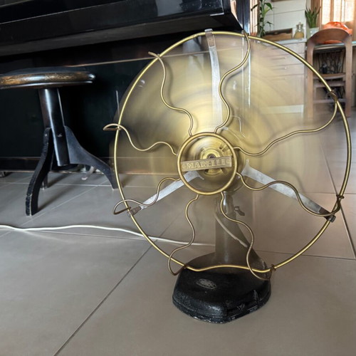 Vintage Marelli fan Italian model 1930 collectible like new