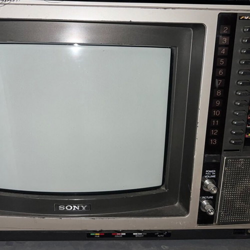 Sony Trinitron KV 1205 television used