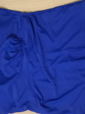 Дамски бански Comfort в синьо, нов, размер XL
