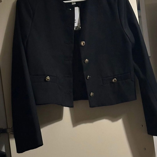 H&M black jacket XS