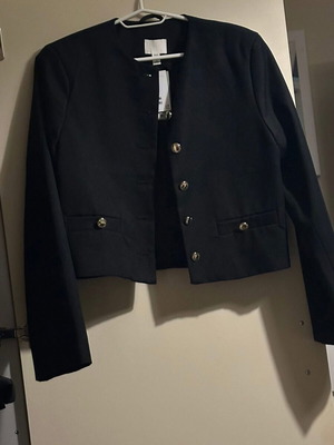H&M black jacket XS