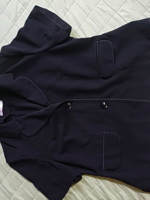 Σακάκι Veto μαύρο κοντό σαν καινούργιο με τσέπες μέγεθος L