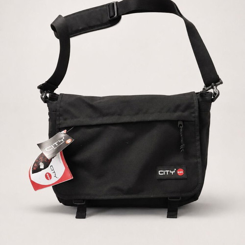City black shoulder messenger bag new