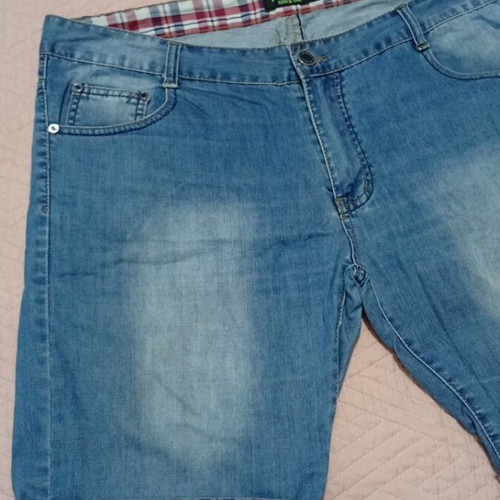 Men's Bermuda shorts like new, blue, size L
