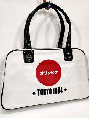 Tokyo 1964 Olympics retro travel handbag
