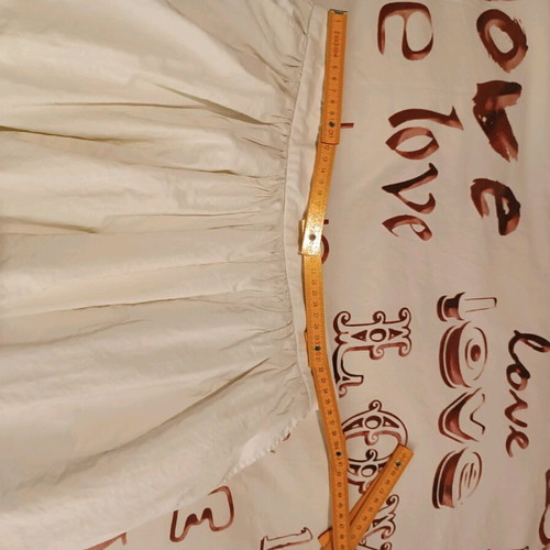Zara white skirt like new, size S