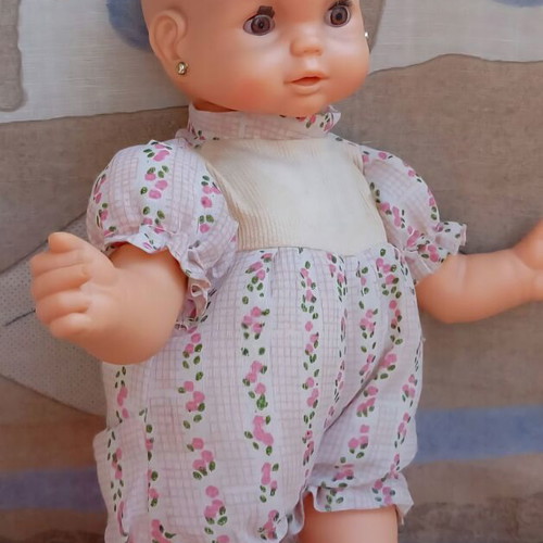 El Greco mechanical doll used, 80s era, 29 cm height