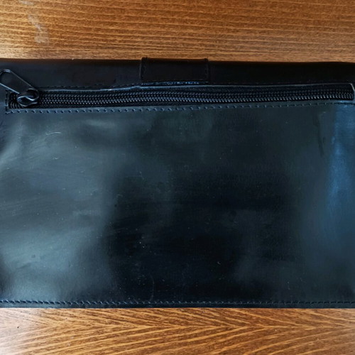 Men's leather bag Lavor new, black