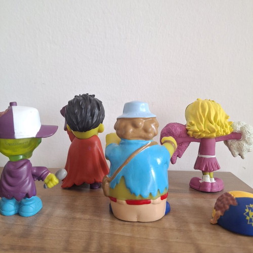 Zombiezz Series 1 Figures used, set of four