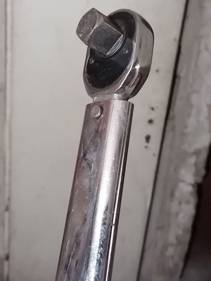 Torque wrench with ratchet mechanism used