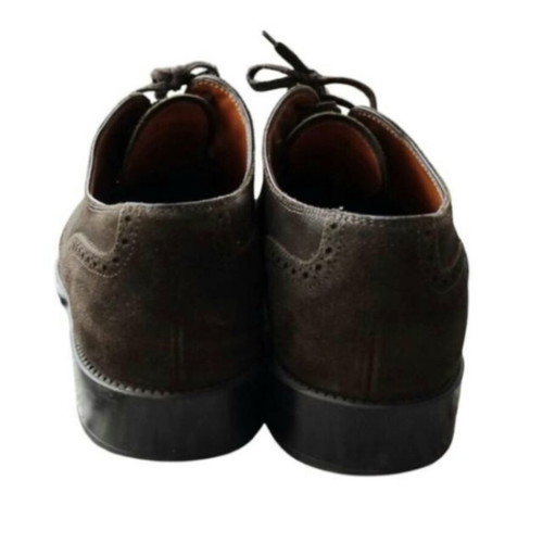 Tod's suede lace up shoes brown, like new