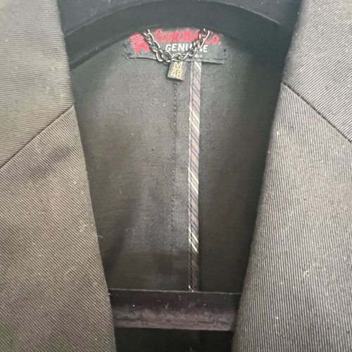 Scotch jacket used, size Medium 48, black